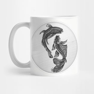 Koi Carp Dancing Mug